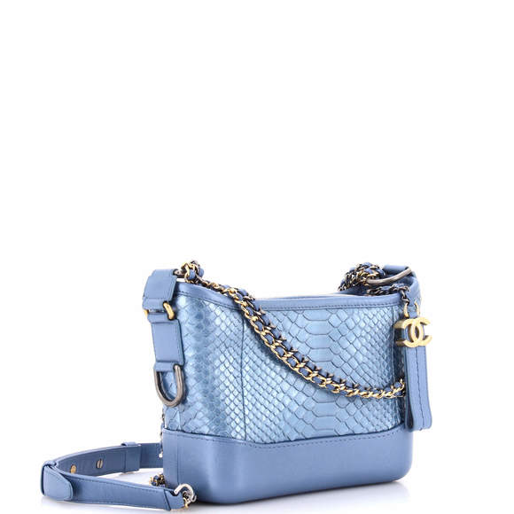 Chanel Small Gabrielle Hobo Python - Picture 3 of 8